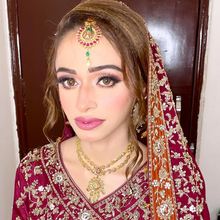 Nikah makeup portrait