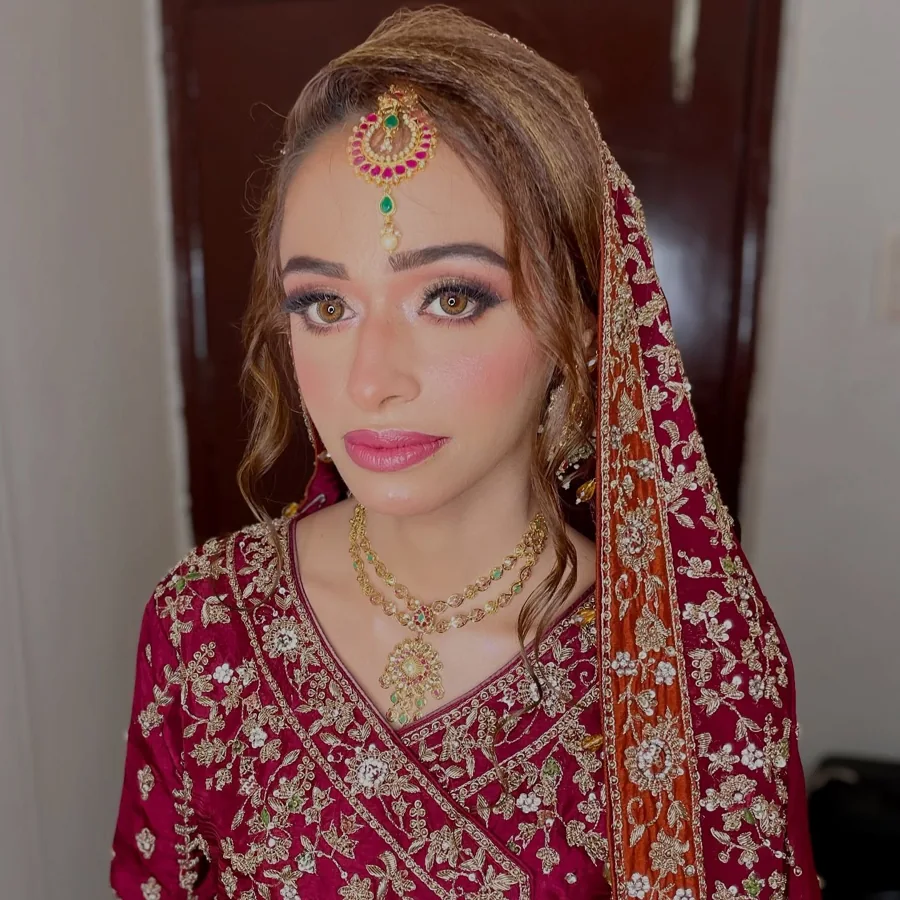 Nikah makeup — portrait 2