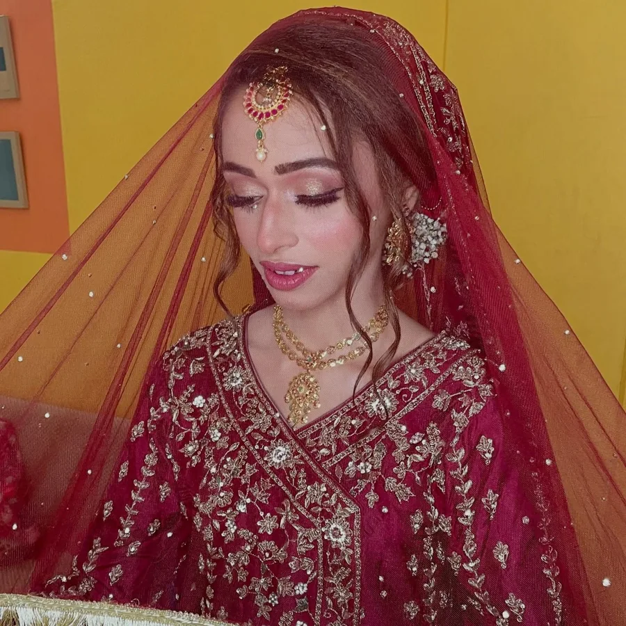 Nikah makeup — portrait 3