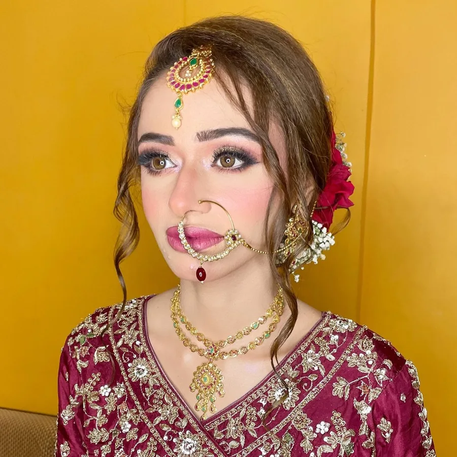 Nikah makeup — portrait 4