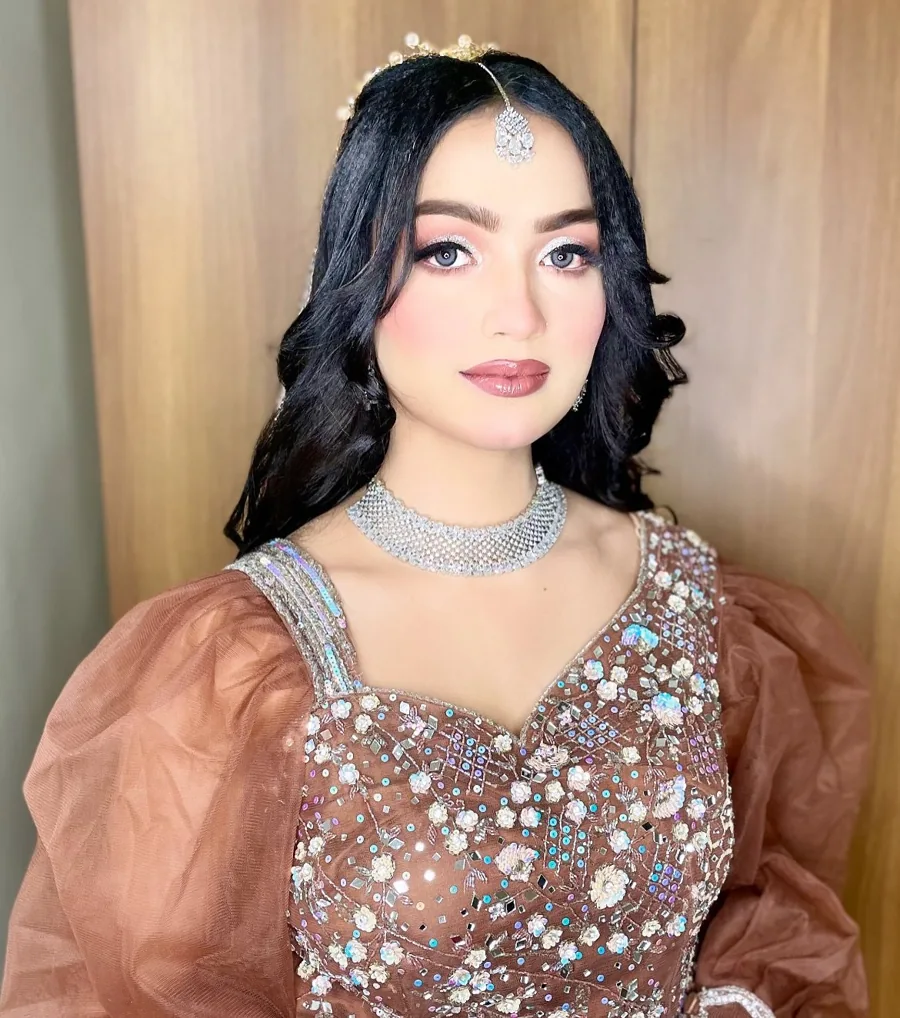 Engagement makeup portrait