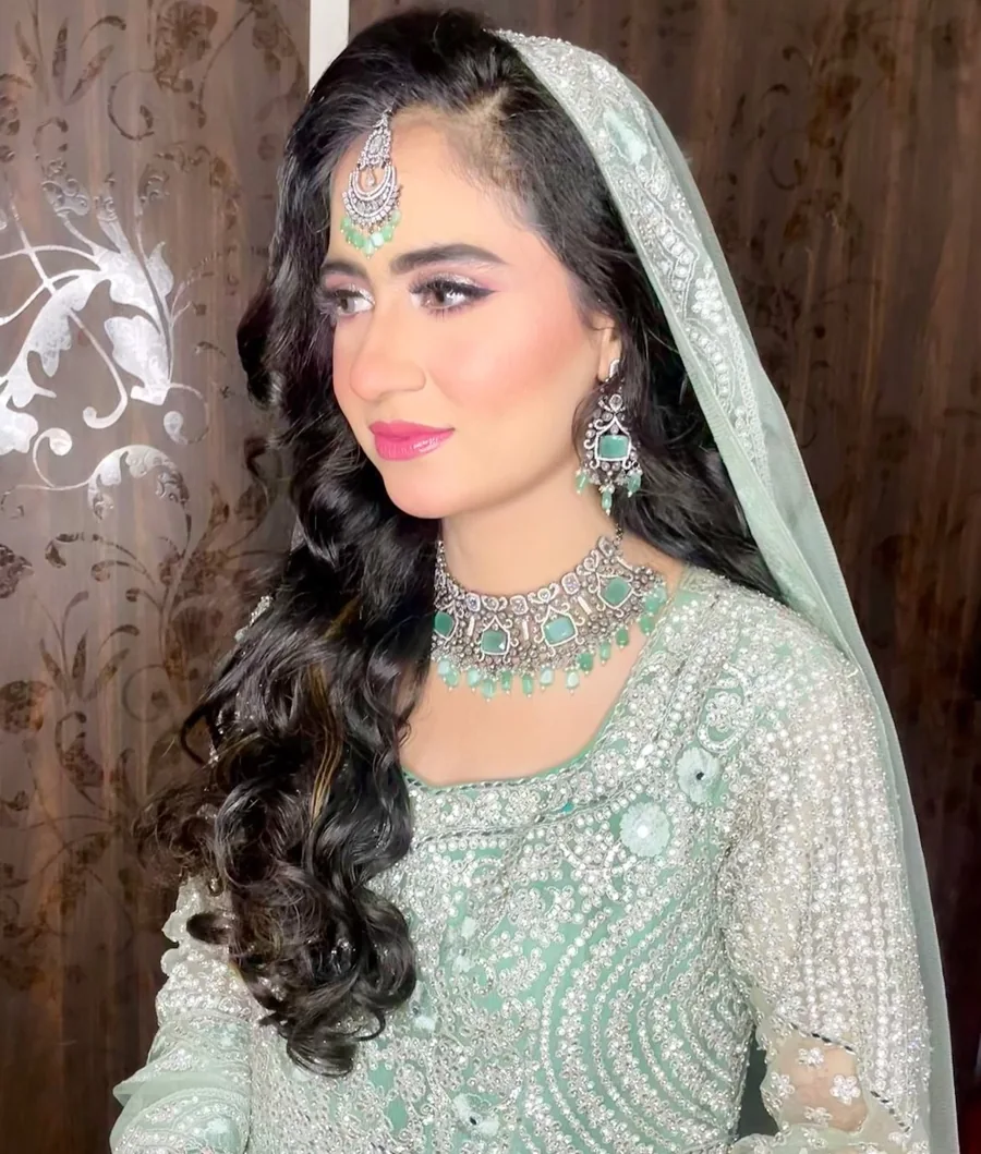 Reception makeup portrait