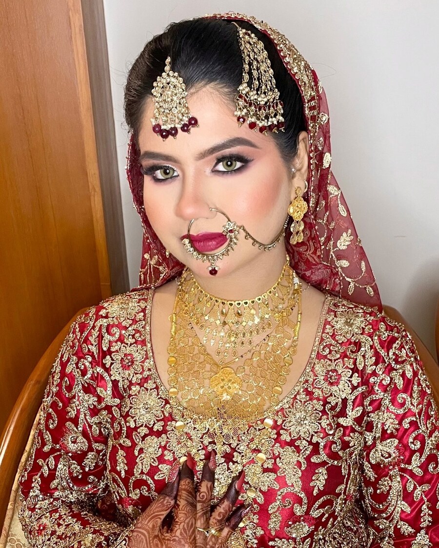Nikah makeup portrait