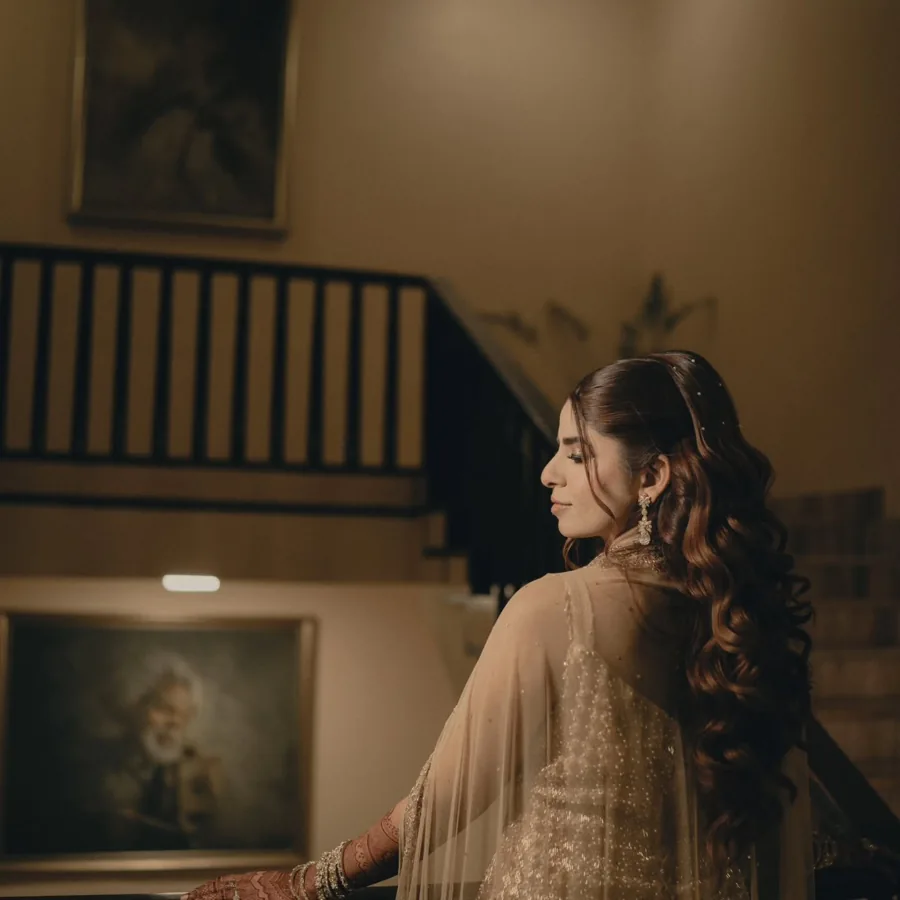 Sangeet makeup portrait