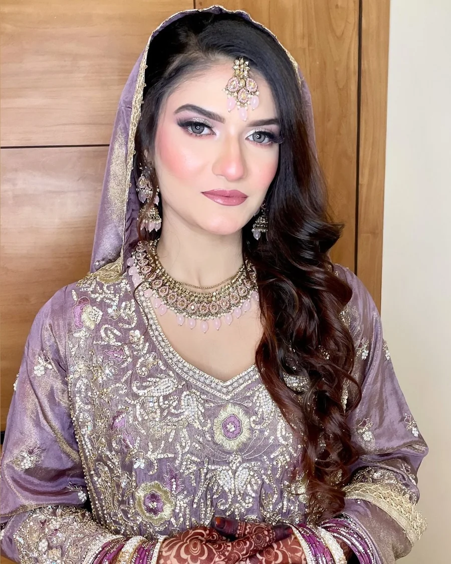 Engagement makeup portrait